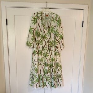 Farm Rio Linen Coconut Dress